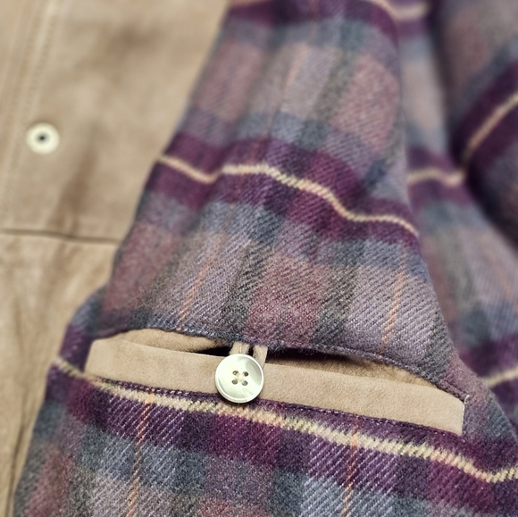 Vintage "The Territory Ahead" Suede Jacket From Santa Barbara, Ca - Mens M - Picture 6 of 16